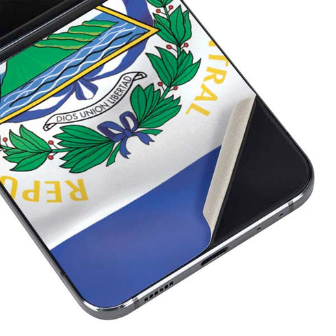 El Salvador Flag Galaxy Z Flip5 5G Skin
